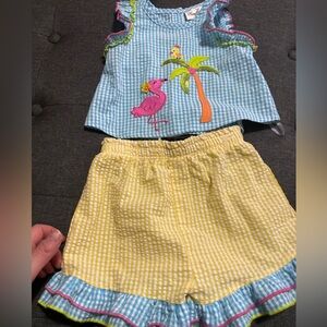 Rare editions tank and short set